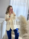 PREMIUM MARYNARKA OVERSIZE CARRIE WANILIA 