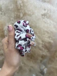GUMKA WISKOZOWA SCRUNCHIE RÓŻOWA PANTERA