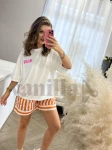T-SHIRT MALIBU BEACH BIAŁY