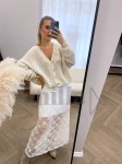 KARDIGAN ORABELLA JASNY BEŻ