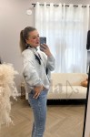 KARDIGAN ORABELLA SZARY