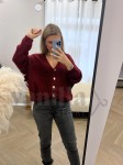 KARDIGAN ORABELLA BORDO